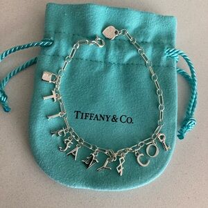 New! Tiffany and Co charm bracelet.